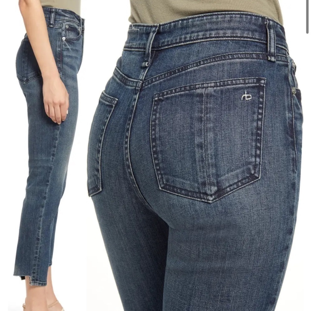 Rag & Bone Nina High Rise Ankle Cigarette Vallery Jeans Size 28 New with tags!